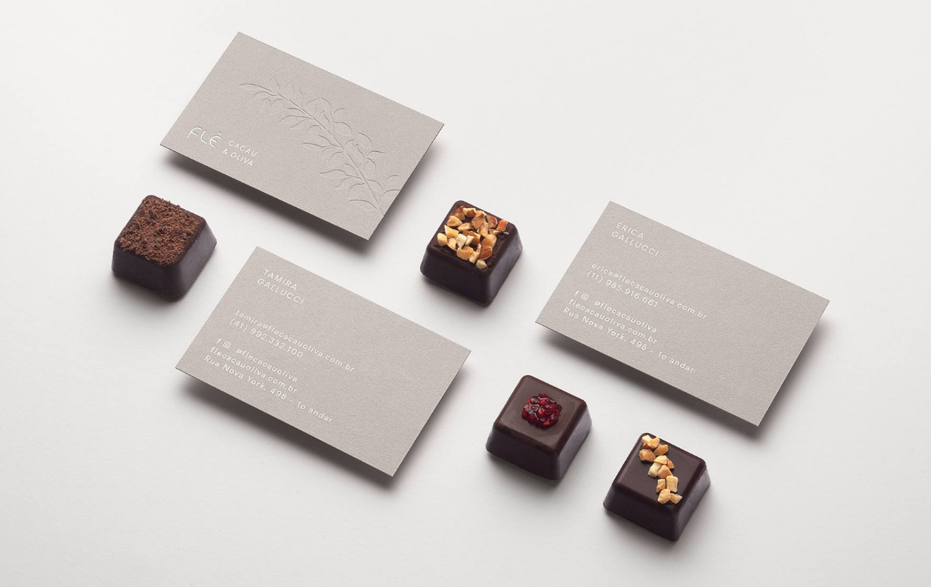 巧克力品牌logo設計【Fle】